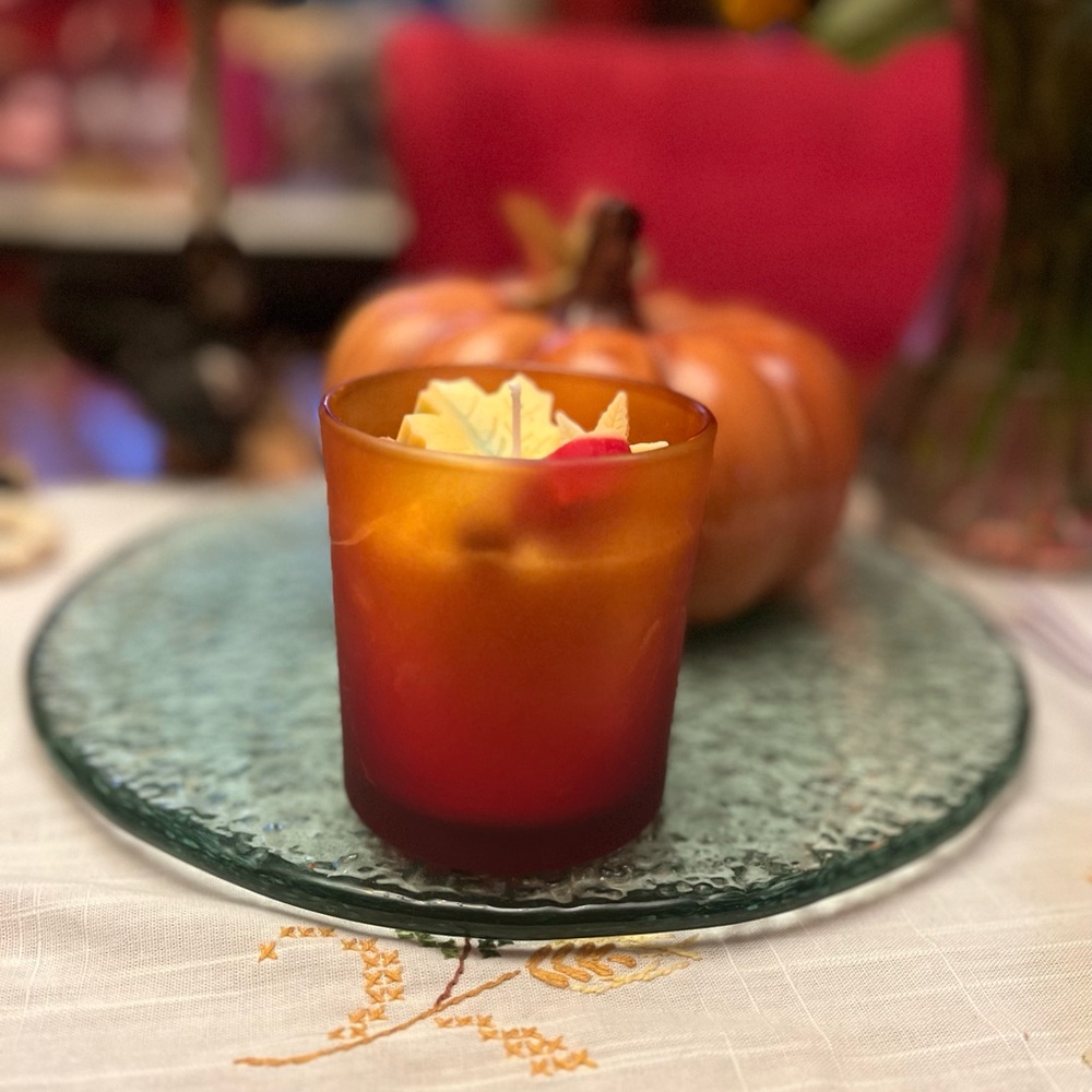 Fall Leaf Candle - Picture 3 of 3